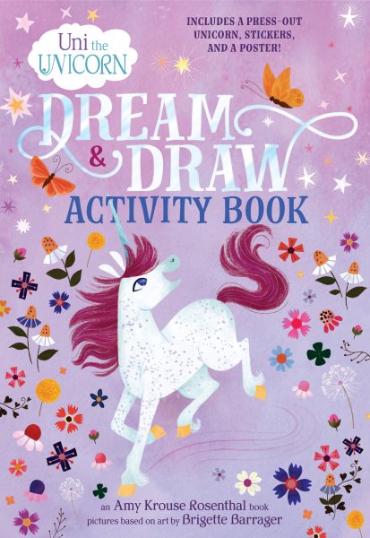 Uni the Unicorn Dream & Draw Activity Book cover