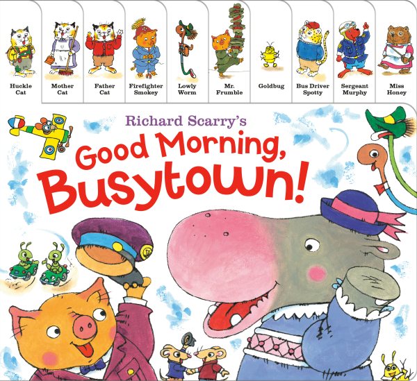 Richard Scarry's Good Morning, Busytown! cover
