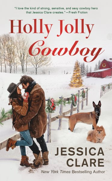 Holly Jolly Cowboy (The Wyoming Cowboys Series) cover