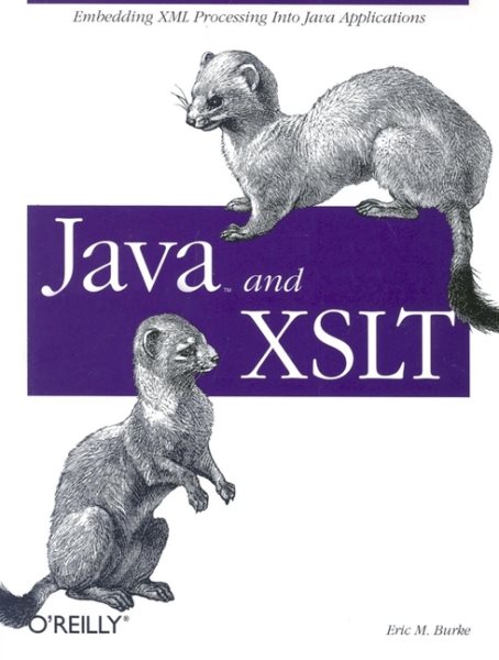 Java and XSLT (O'Reilly Java) cover