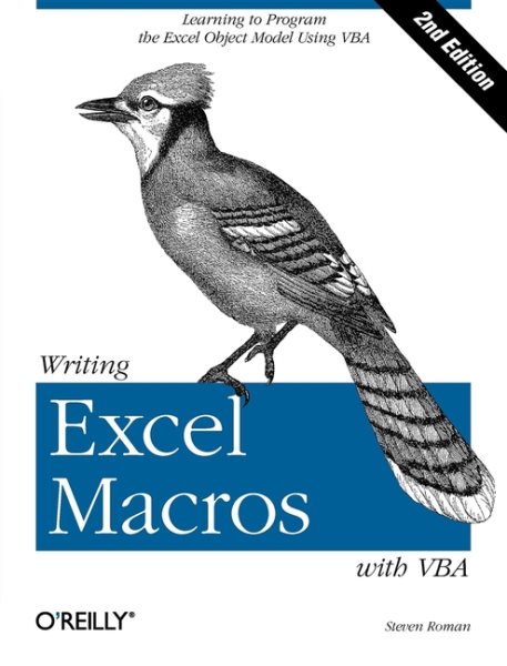 Writing Excel Macros with VBA, 2nd Edition cover