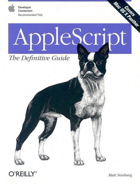 AppleScript: The Definitive Guide (Definitive Guides) cover