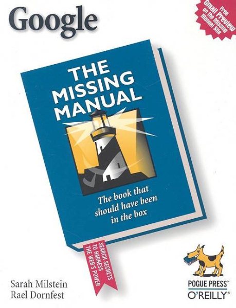 Google: The Missing Manual cover