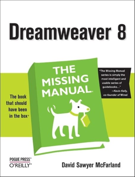 Dreamweaver 8: The Missing Manual cover