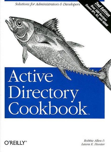 Active Directory Cookbook, 2nd Edition cover
