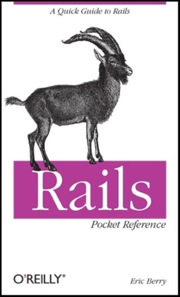 Rails Pocket Reference (Pocket Reference (O'Reilly)) cover