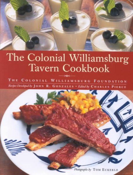 The Colonial Williamsburg Tavern Cookbook cover