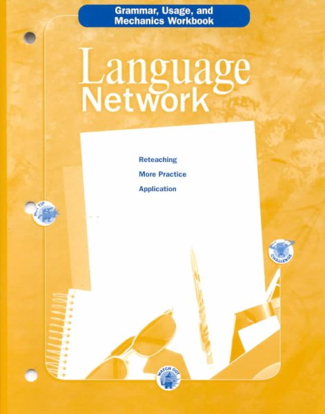 McDougal Littell Language Network: Grammar, Usage, and Mechanics Workbook Grade 06 cover