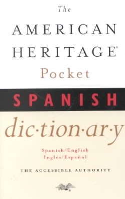 The American Heritage Pocket Spanish Dictionary cover