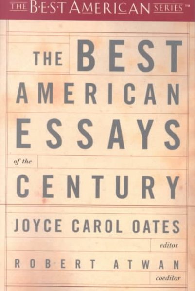 The Best American Essays of the Century (The Best American Series) cover