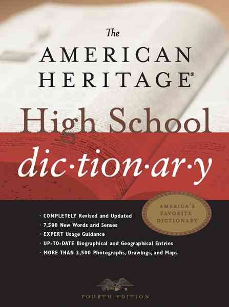 The American Heritage® High School Dictionary, Fourth Edition cover