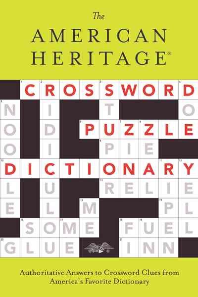 The American Heritage Crossword Puzzle Dictionary (American Heritage Dictionary) cover