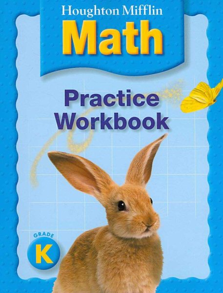 Houghton Mifflin Math (C) 2005: Practice Workbook Grade K cover
