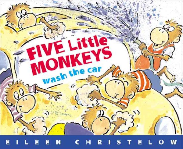 Five Little Monkeys Wash the Car cover