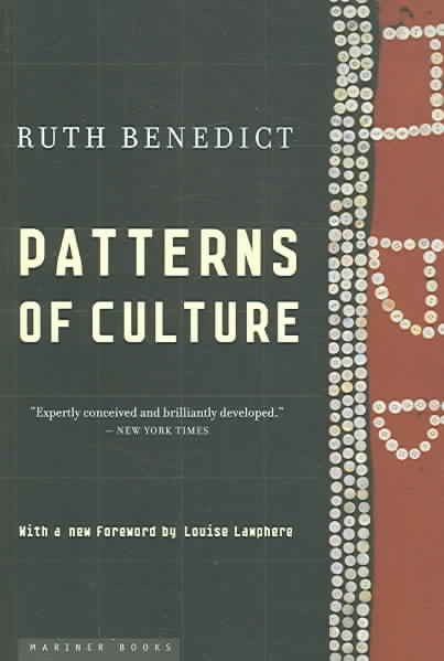 Patterns Of Culture cover