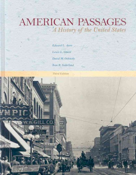 American Passages: A History of the United States cover