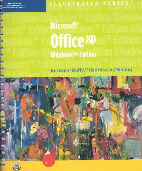 Microsoft Office XP: Windows XP Edition - Introductory (lllustrated Series) Paperback Spiralbound cover