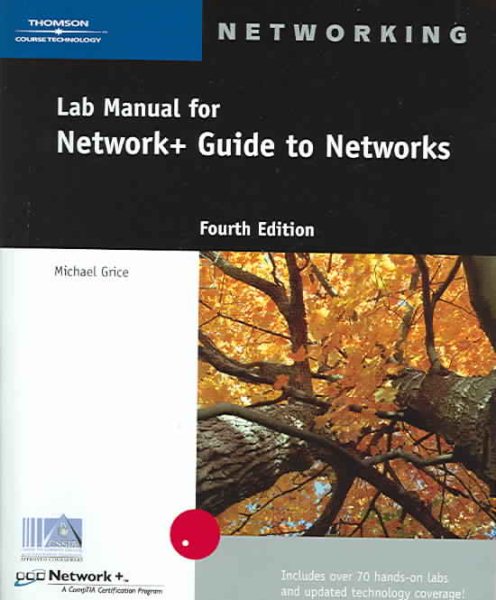 Lab Manual for Network+ Guide to Networks, 4th cover