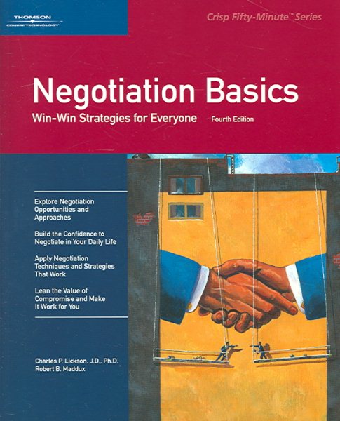 Negotiation Basics: Win-Win Strategies for Everyone cover