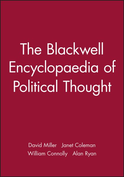 The Blackwell Encyclopaedia of Political Thought cover