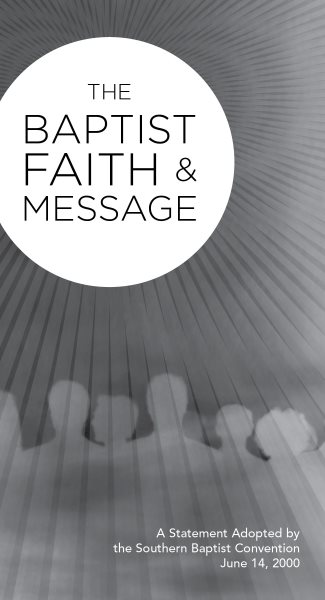 Baptist Faith & Message cover
