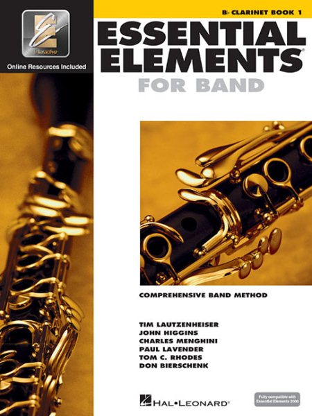 Essential Elements Band with EEi: Comprehensive Band Method: B Flat Clarinet Book 1 cover