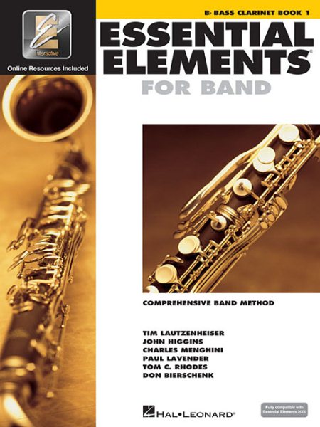 Essential Elements for Band - Book 1 with EEi: Bb Bass Clarinet
