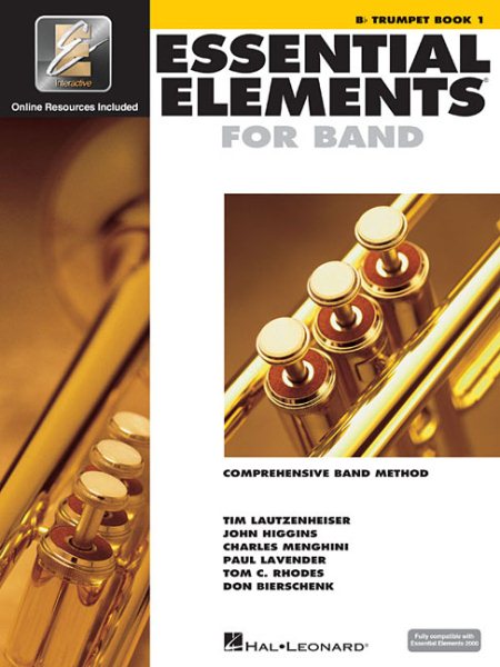 Essential Elements Band with EEi: Comprehensive Band Method: B Flat Trumpet Book 1 cover