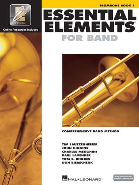 Essential Elements for Band - Trombone Book 1 with EEi cover