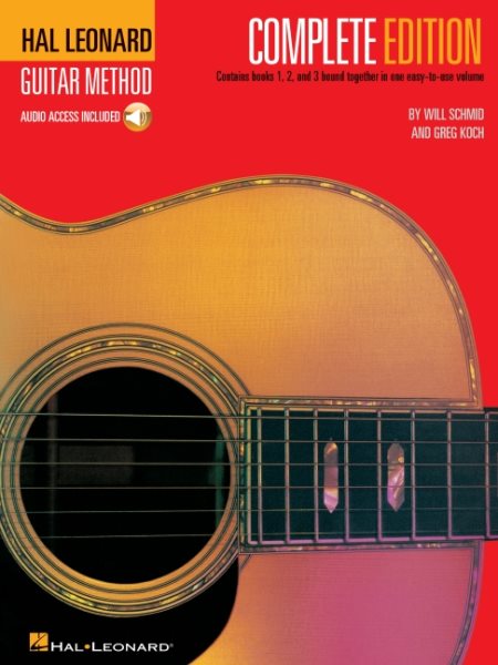 Hal Leonard Guitar Method, - Complete Edition: Books 1, 2 and 3 Together in One Easy-to-Use Volume! cover