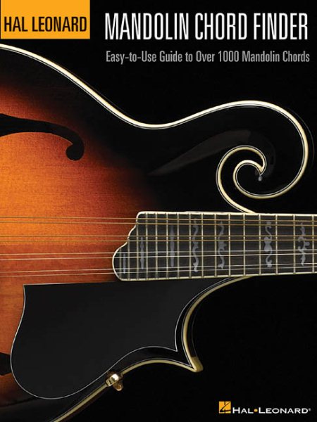 Mandolin Chord Finder: Easy-to-Use Guide to Over 1,000 Mandolin Chords cover