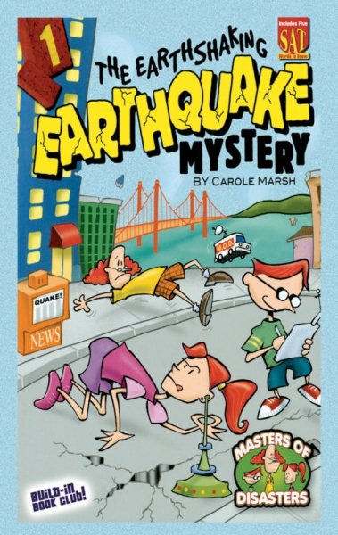 The Earthshaking Earthquake Mystery (1) (Masters of Disasters) cover