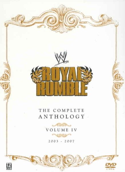 WWE Royal Rumble - The Complete Anthology, Vol. 4 cover
