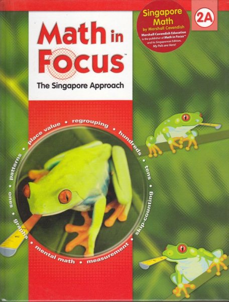 Math in Focus: The Singapore Approach, Level 2A cover