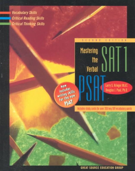 Great Source Mastering Verbal SAT/PSAT: Student Edition