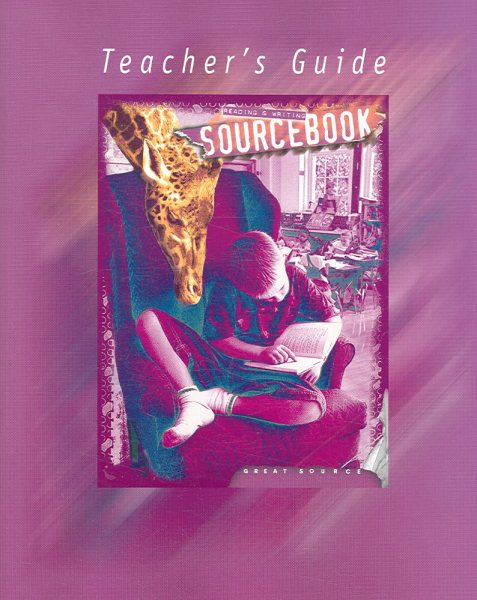 Great Source Sourcebooks: Reading and Writing Teacher's Guide Grade 5 cover
