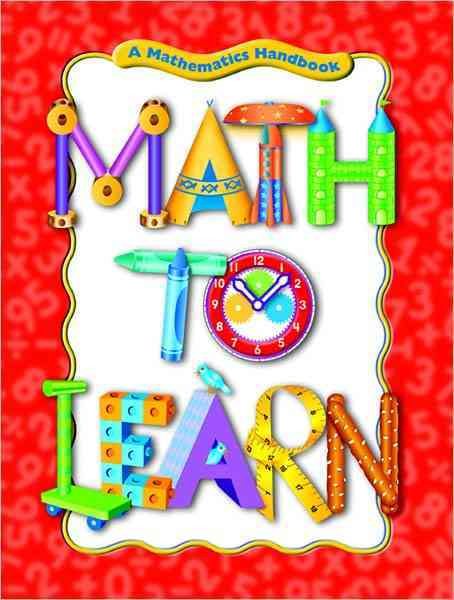 Student Handbook 2006 (Math to Learn) cover
