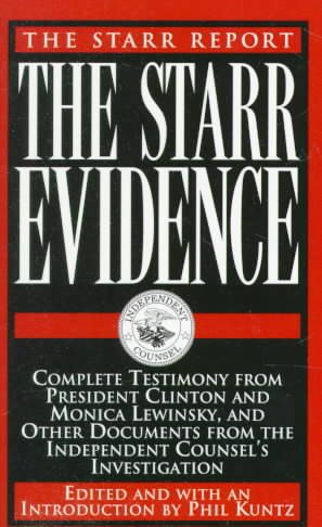 The Starr Evidence cover