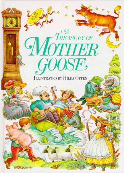 A Treasury of Mother Goose cover