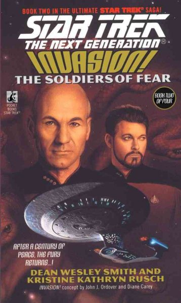 Invasion: The Soldiers of Fear (Star Trek: The Next Generation, No. 41) cover