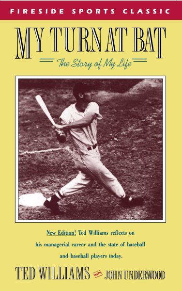 My Turn at Bat: The Story of My Life (Fireside Sports Classics) cover