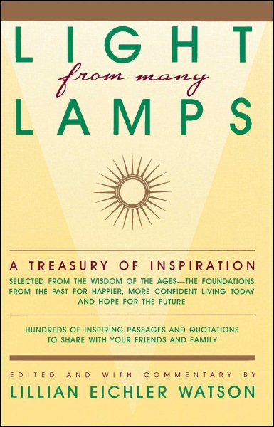 Light from Many Lamps: A Treasury of Inspiration cover