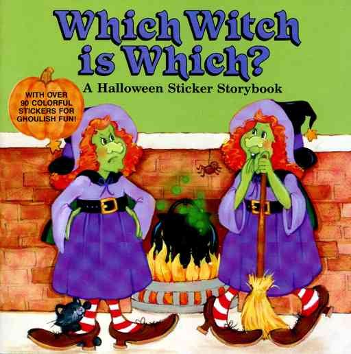 Which Witch Is Which? A Halloween Sticker Storybook cover