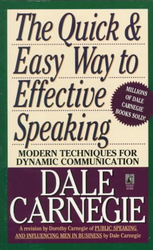 The Quick and Easy Way to Effective Speaking cover