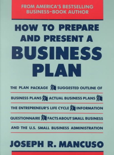 How To Prepare And Present A Business Plan cover
