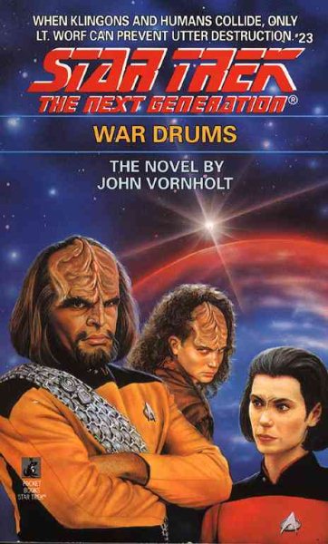 War Drums (Star Trek The Next Generation, No 23) cover