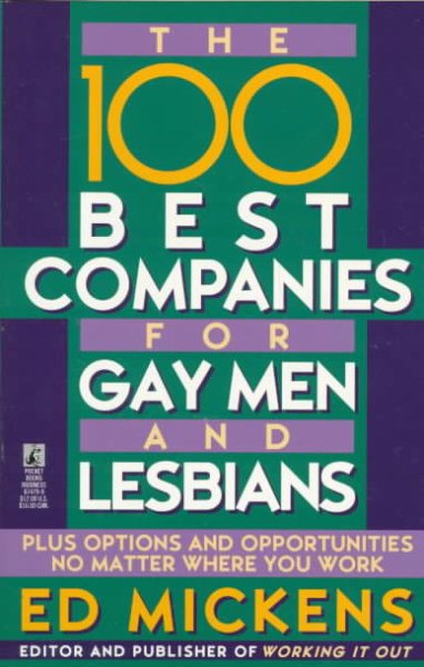 The 100 BEST COMPANIES FOR GAY MEN AND LESBIANS cover