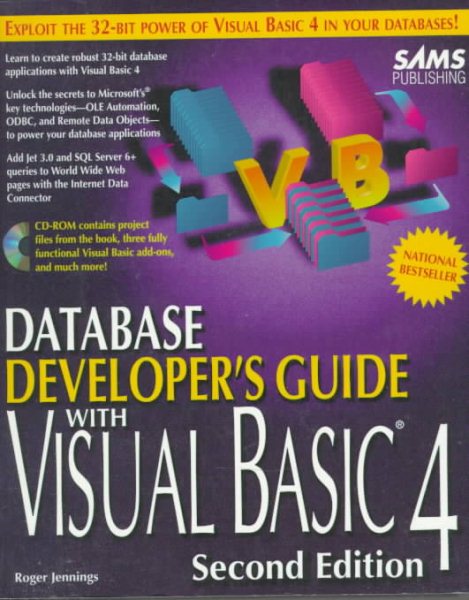 Database Developer's Guide With Visual Basic 4 cover