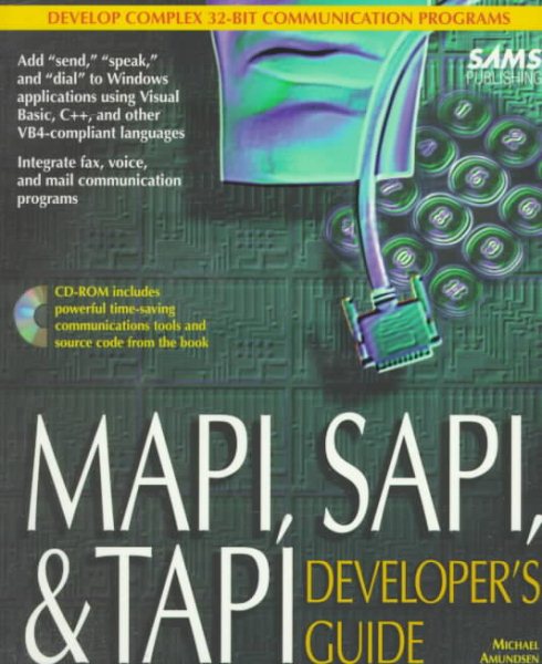 Mapi, Sapi, and Tapi: Developer's Guide cover