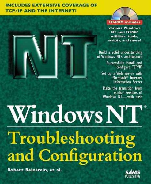 Windows NT Troubleshooting & Configuring cover